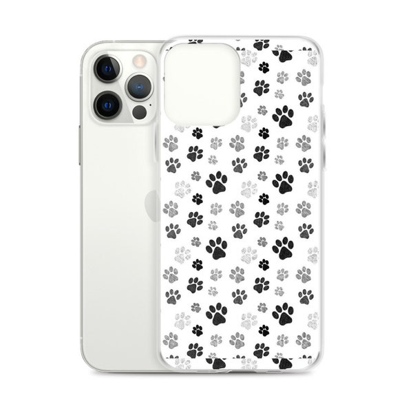 iPhone Case, dog mom phone case, dog dad, dog lover phone case, pug life, puppy phone case, fur baby phone case, paw print phone case, cat
