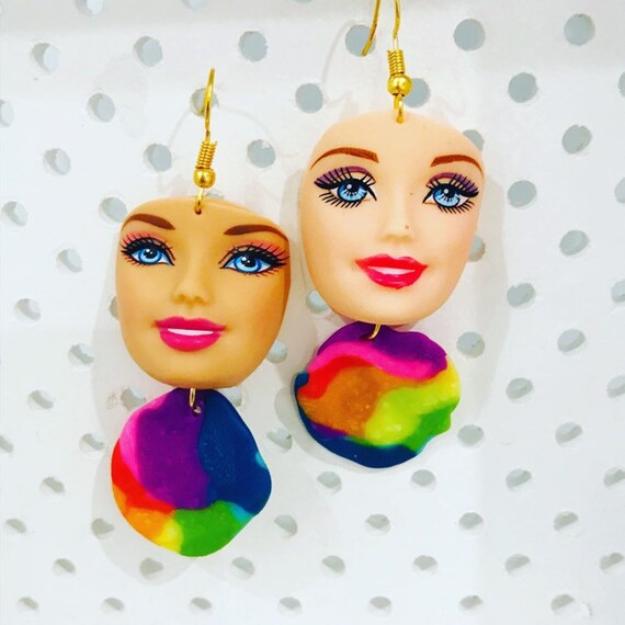 barbie earrings