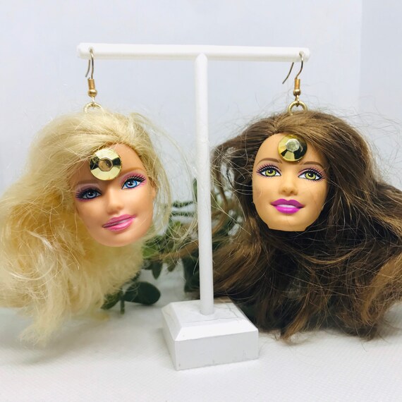 barbie earrings