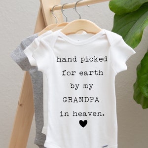 grandpa in heaven onesie