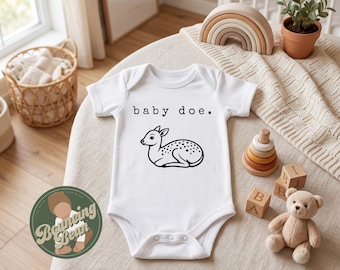 Baby doe Onesie® - Doe baby Onesie® - Animal baby Onesie® bodysuit