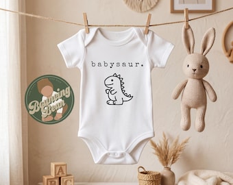 Dinosaur Onesie® - Babysaur baby Onesie® - Animal baby Onesie® bodysuit