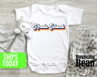 Baby Romper Mashed Clothing My First Trip to Rhode Island Baby Romper Mashed Clothing My First Trip to Rhode Island
