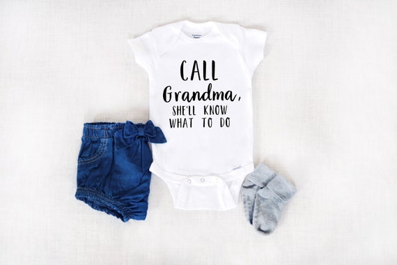funny grandma baby onesies