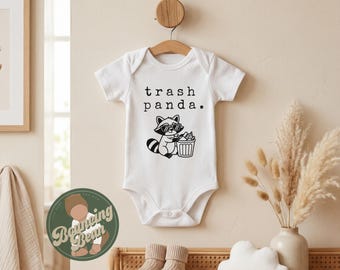 Trash Panda Onesie® - Racoon baby Onesie® - Animal baby Onesie® bodysuit