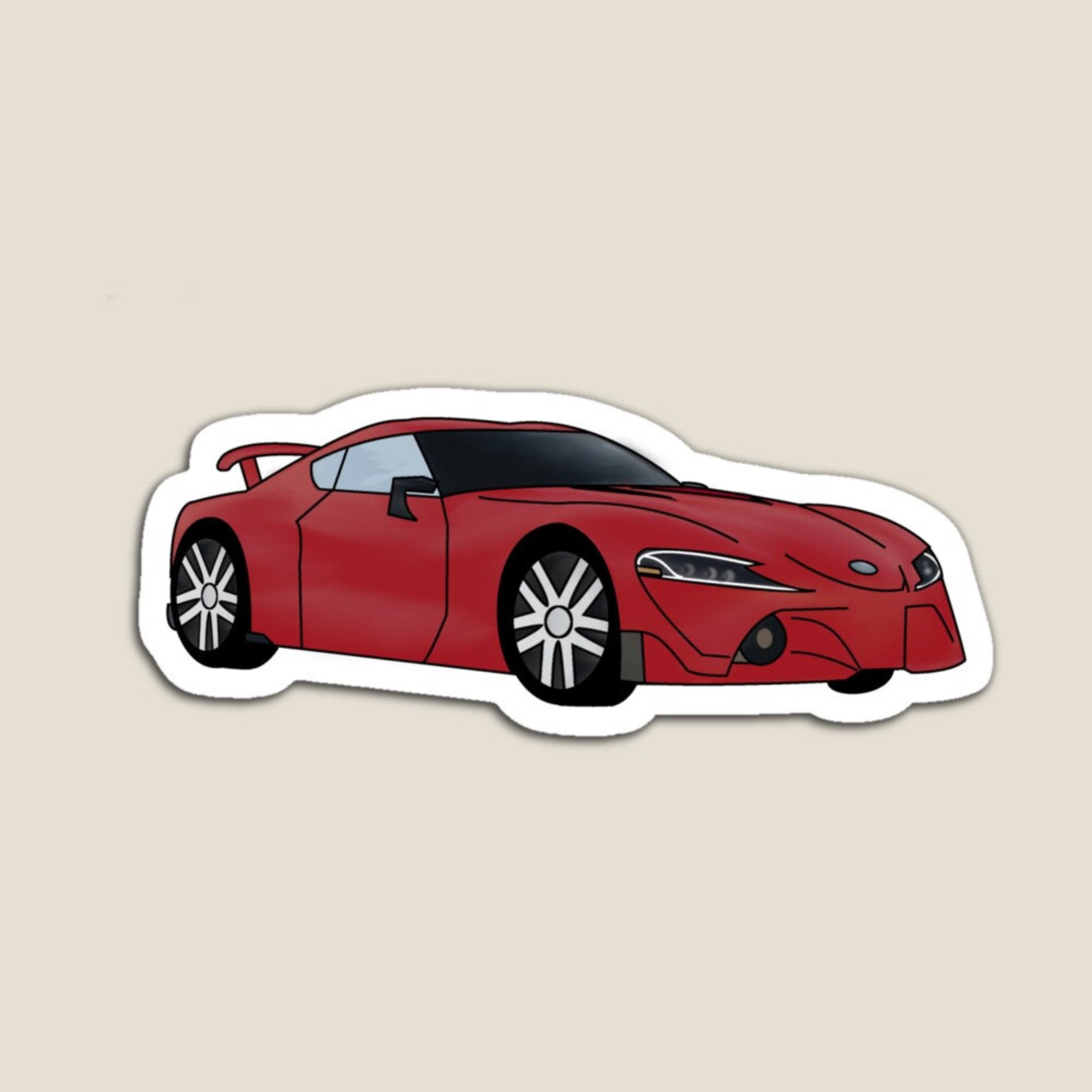 Toyota Supra DieCut Sticker Toyota Supra Owner Gift Etsy