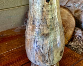 Hand Turned Camphor Vase