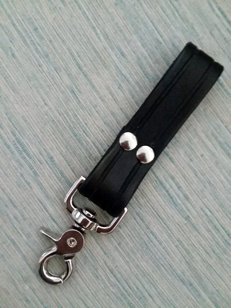 Mk2 Leather Belt Loop Key Keeper/key Fob Etsy