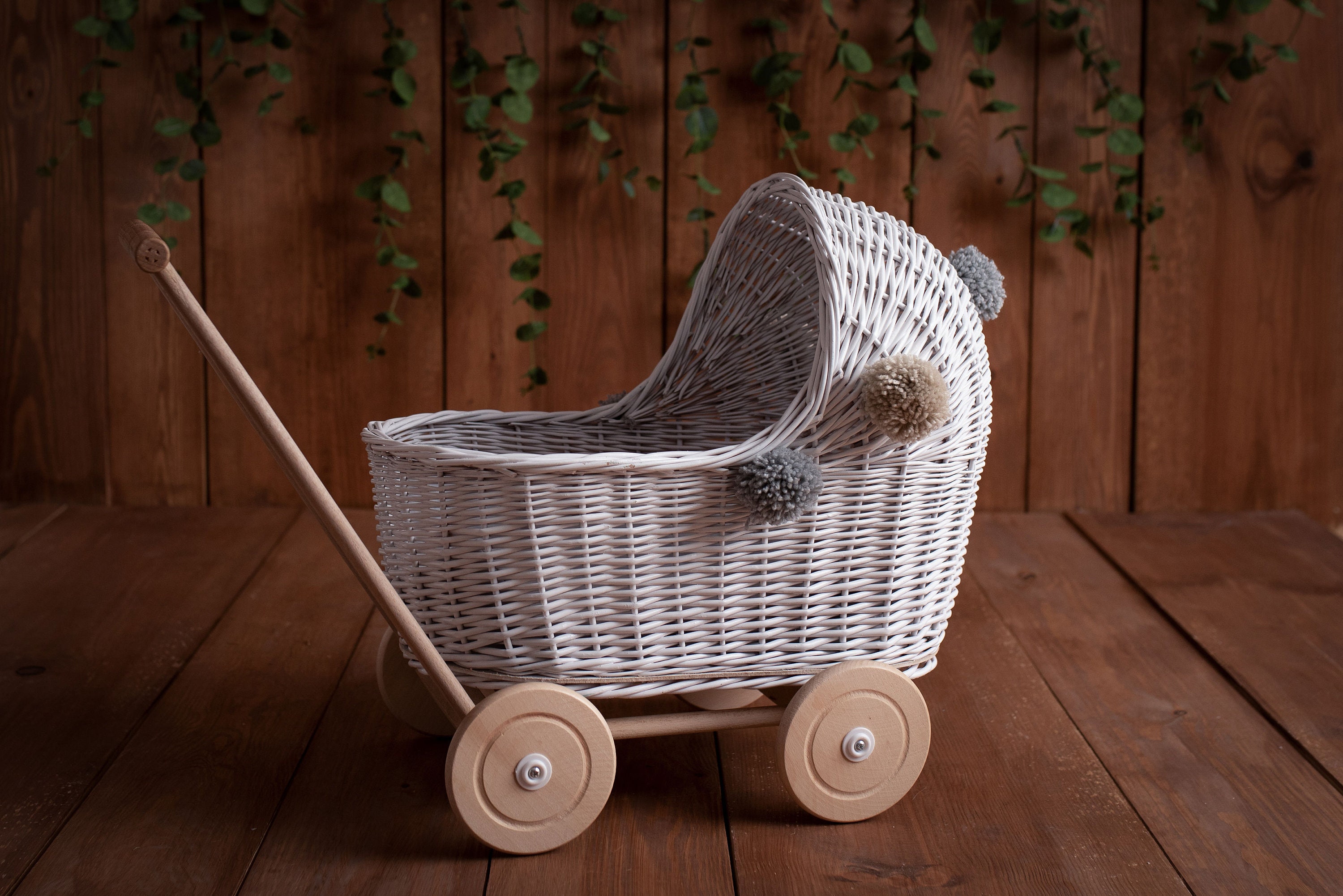 baby wicker pram