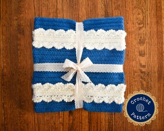 The Donwell Blanket Crochet Pattern | Instant PDF Download