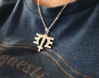 Melissa Etheridge – 925 zilver – handgemaakt – hanger – 1 inch breed