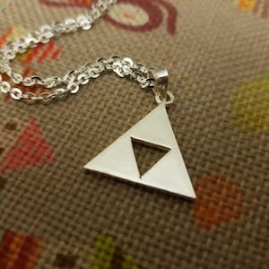 Pendant - The Legend of Zelda - Triforce - Nintendo - 925 Silver - Handmade