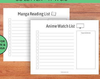 anime watchlist bullet journal｜TikTok Search