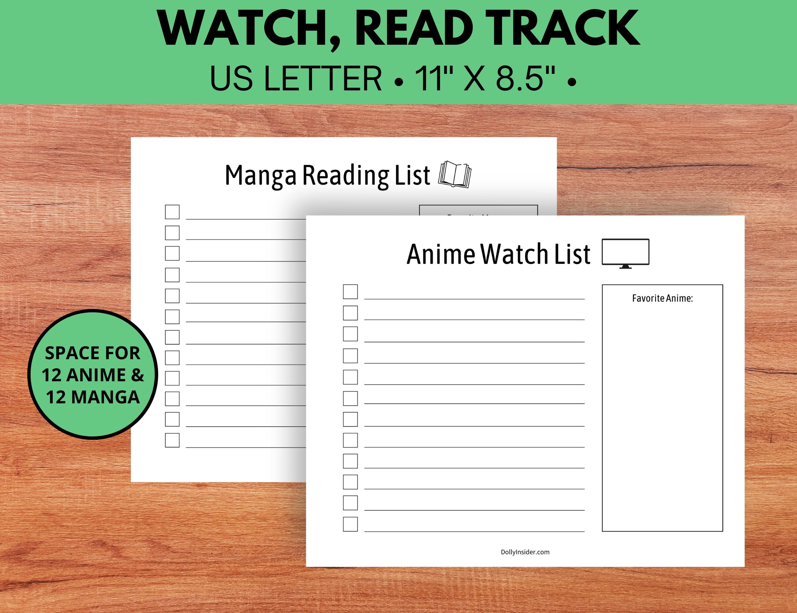 Anime Watch List Manga Reading Tracker Book List Watch - Etsy Anime Watch List Manga Reading Tracker Book List Watch - Etsy