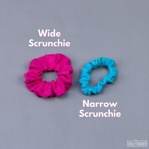 Scrunchie Sewing Pattern for Dolls, 1/3 Scale, Hair Accessory, Beginner Friendly, BJD, Tutorial, PDF, Fashion Doll, Digital Download image 3