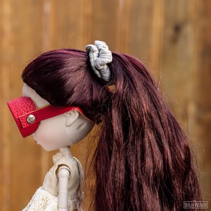 Scrunchie Sewing Pattern for Dolls, 1/3 Scale, Hair Accessory, Beginner Friendly, BJD, Tutorial, PDF, Fashion Doll, Digital Download image 7