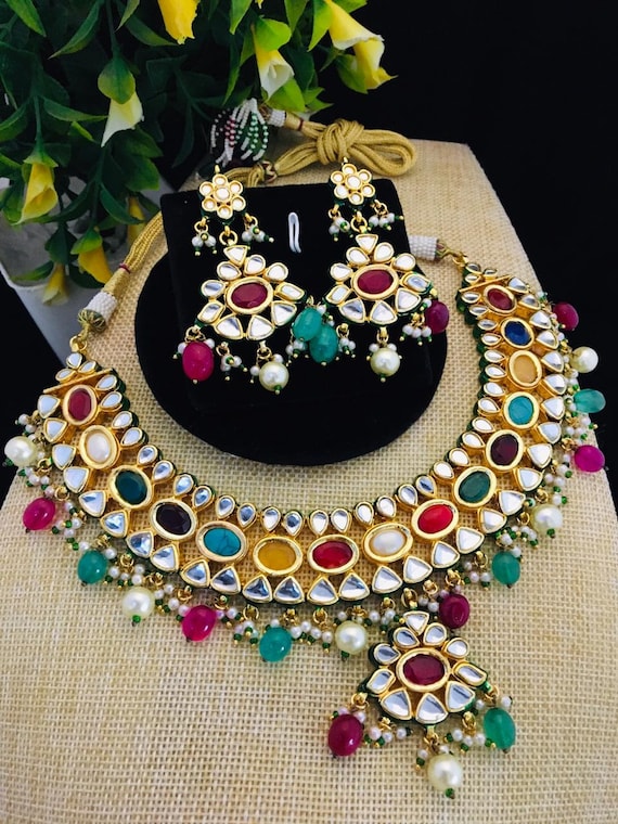 Navratan kundan jewellery sale