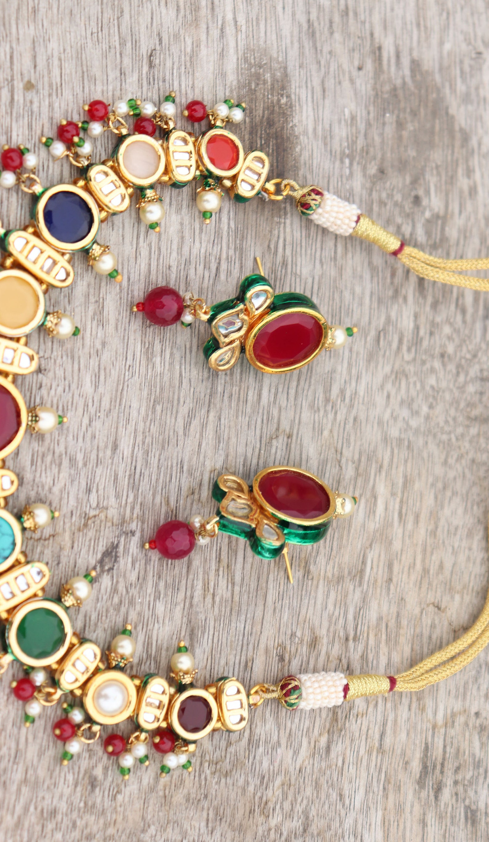 Navratan Kundan Bracelet main image 0