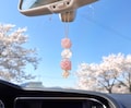 Love energy hanging, Baby pink Sun catcher, Car charm, Crystal sun catcher,  Car accessory for women, Rear view mirror, House warming gift, product logo