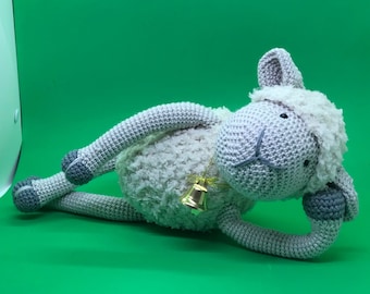 Cuddle Sheep Crochet PATTERN - Crochet sheep pattern, amigurumi crochet lamb pattern, sheep tutorial pdf