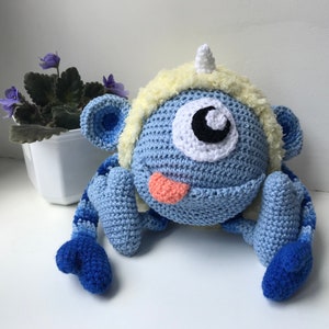 Thursday Monster Crochet Pattern - Amigurumi Monster Week Bundle pdf tutorial DIY, How to crochet monster - pdf tutorial DIY