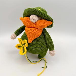 Leprechaun Crochet Gnome Amigurumi Pattern: St. Patrick&#39;s Day DIY (PDF Tutorial)