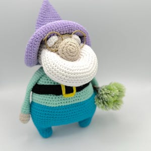 Sage the Gnome Crochet Pattern: Snow White Dwarf Amigurumi (PDF)