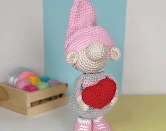 Crochet Gnome Pattern: Scandinavian Amigurumi Doll (PDF Pattern)