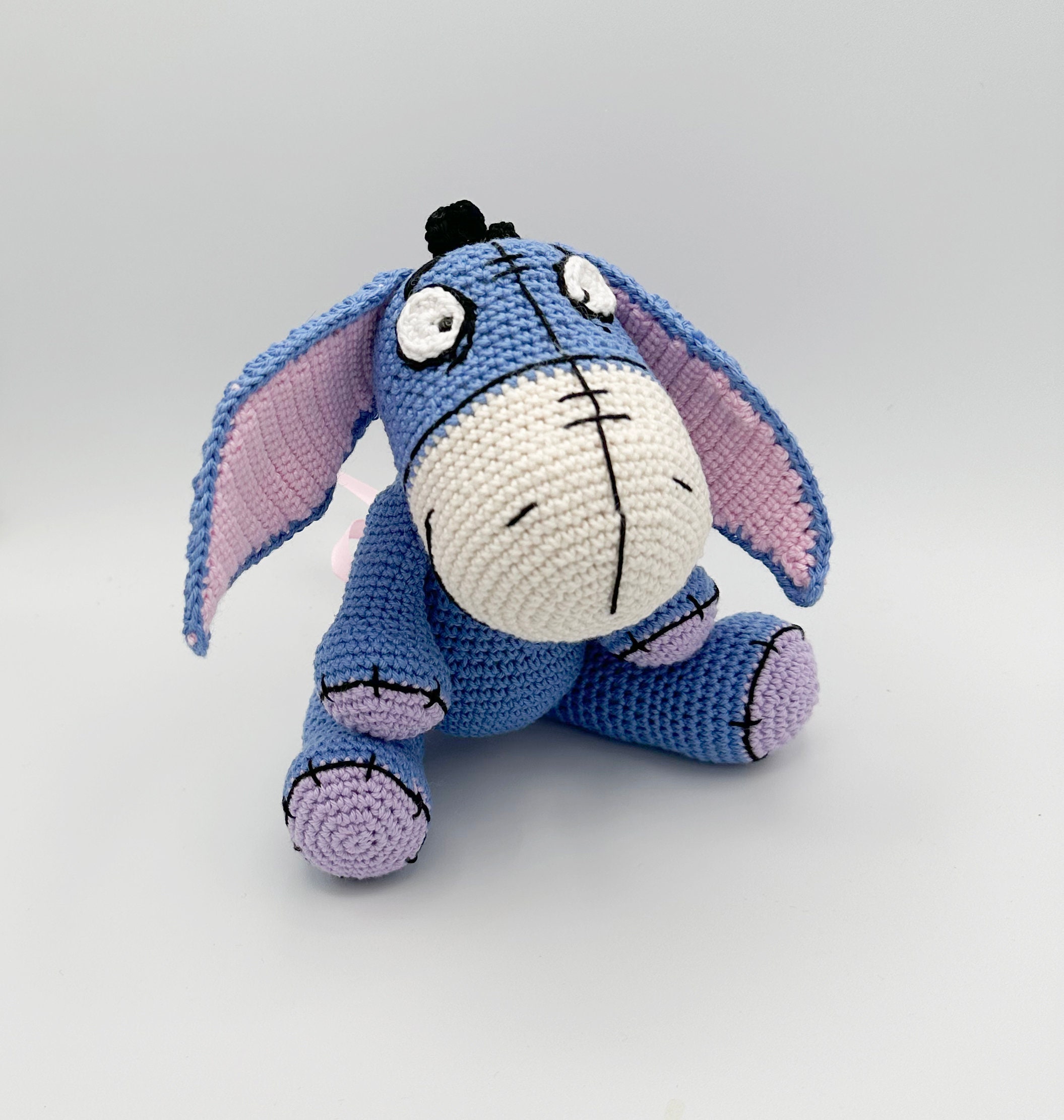 Eeyore Crochet Pattern: Winnie the Pooh Donkey Amigurumi