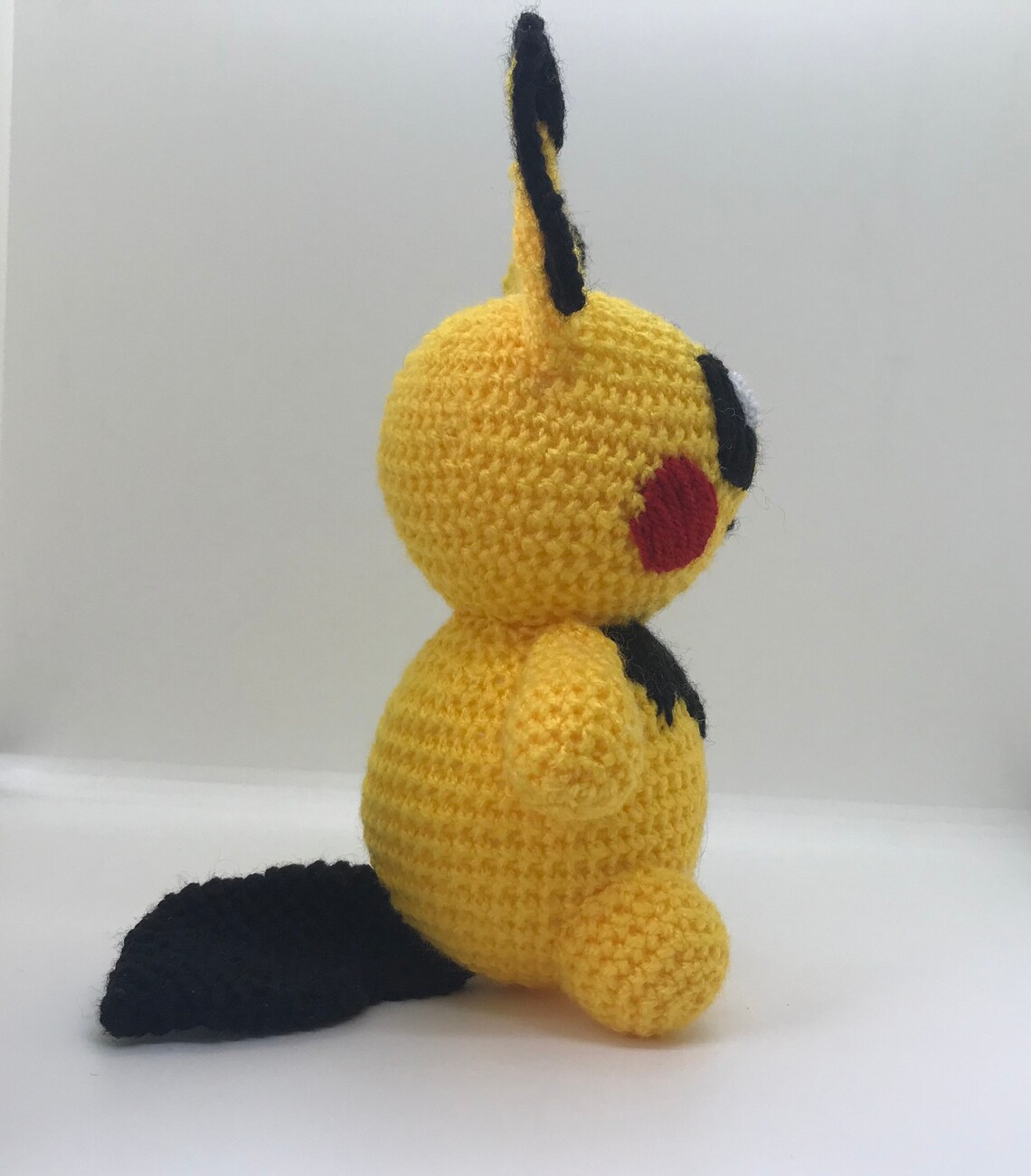 Pichu Pokemon Crochet Pattern Baby Pikachu Pokemon Amigurumi Etsy UK
