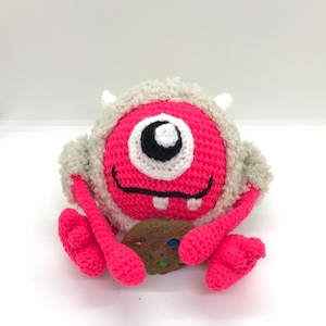 Patrón de Monstruo Amigurumi de Crochet: &quot;Domingo&quot; (Tutorial en PDF)