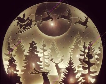 Download Christmas Shadowbox Etsy