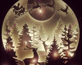 Download Christmas Shadowbox Etsy