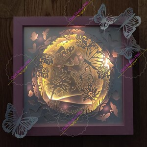 Free Free 105 Butterfly Shadow Box Svg SVG PNG EPS DXF File
