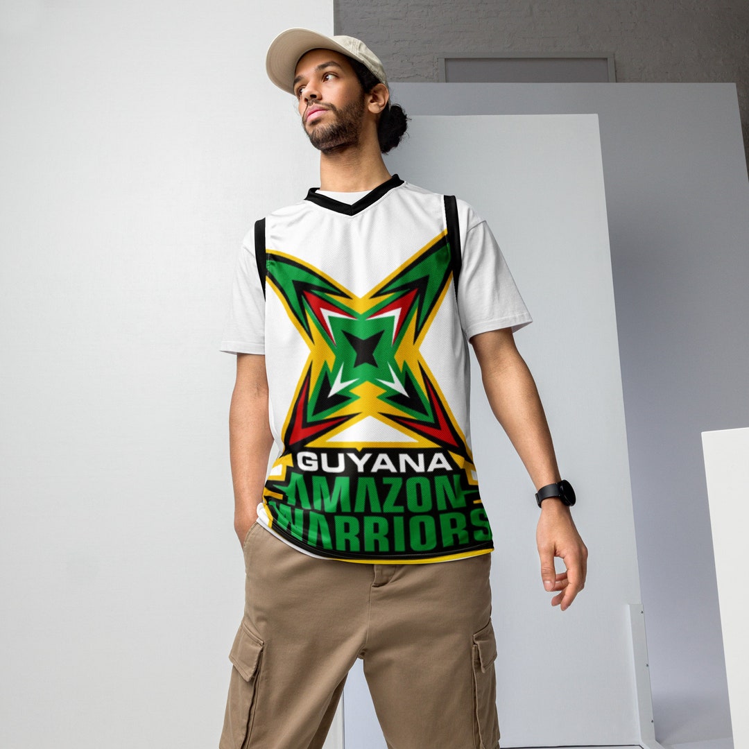 Guyana Unisex Amazon Warriors Jersey Etsy