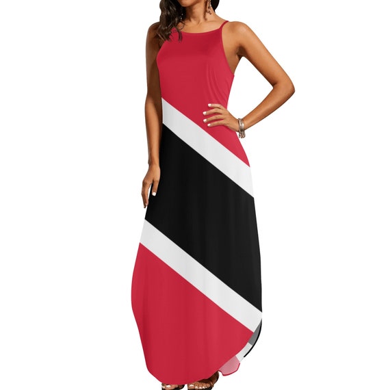 Trinidad Flag Women's Elegant Sleeveless Party Dress - Etsy