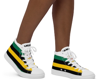 High-Top Leinenschuhe für Damen