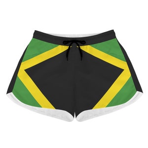 Jamaica flag Women's Casual Shorts