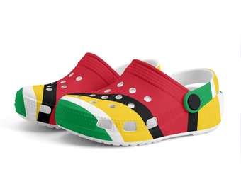 Guyana flag Kid's sandals Classic Clogs