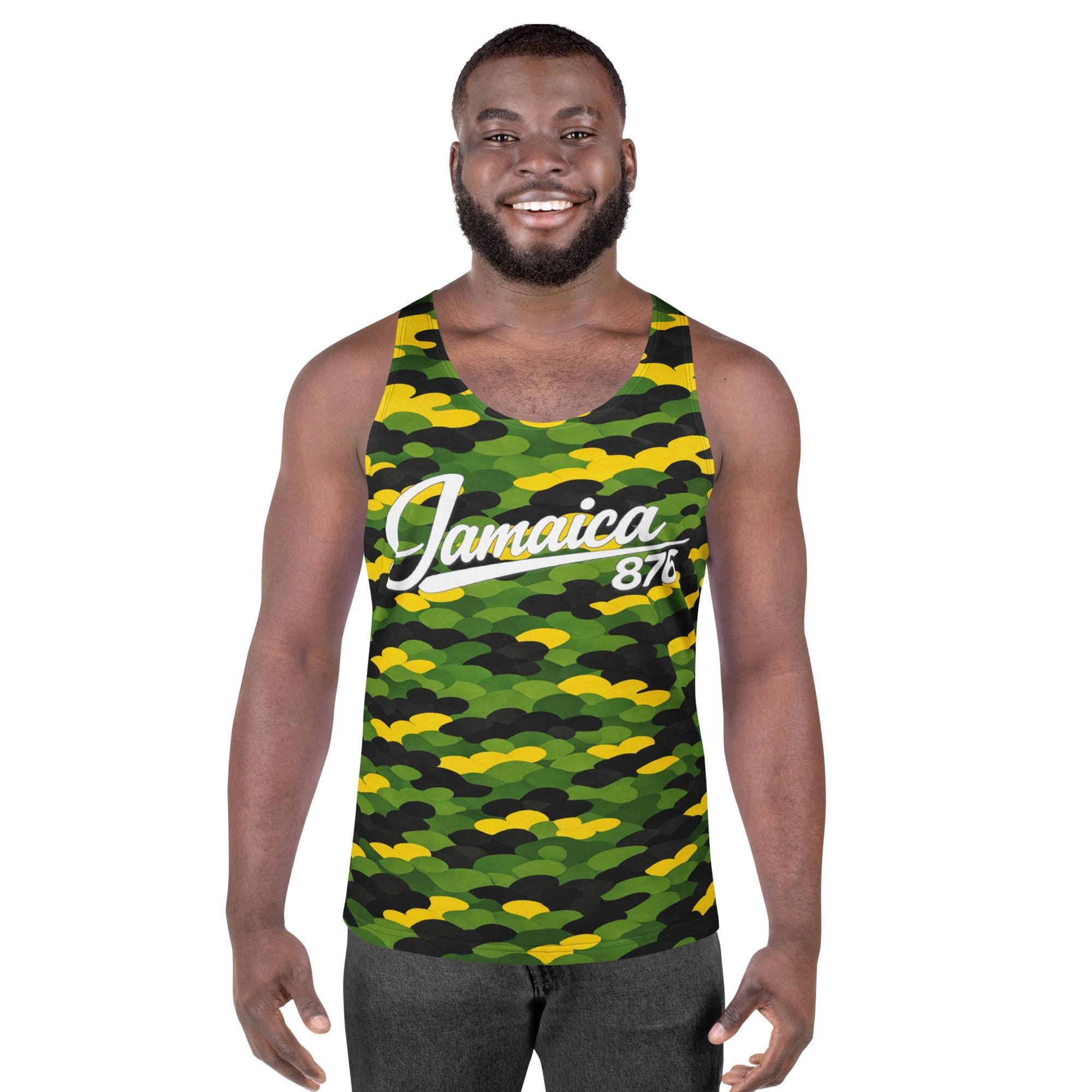 LGB Jamaica tank/top 初期 Jamaica Flag Tank Top - Etsy