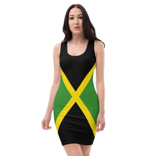 Jamaica flag  Dress