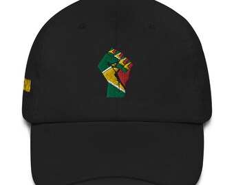 Bandiera della Guyana Black Lives Matter Cappello del papà