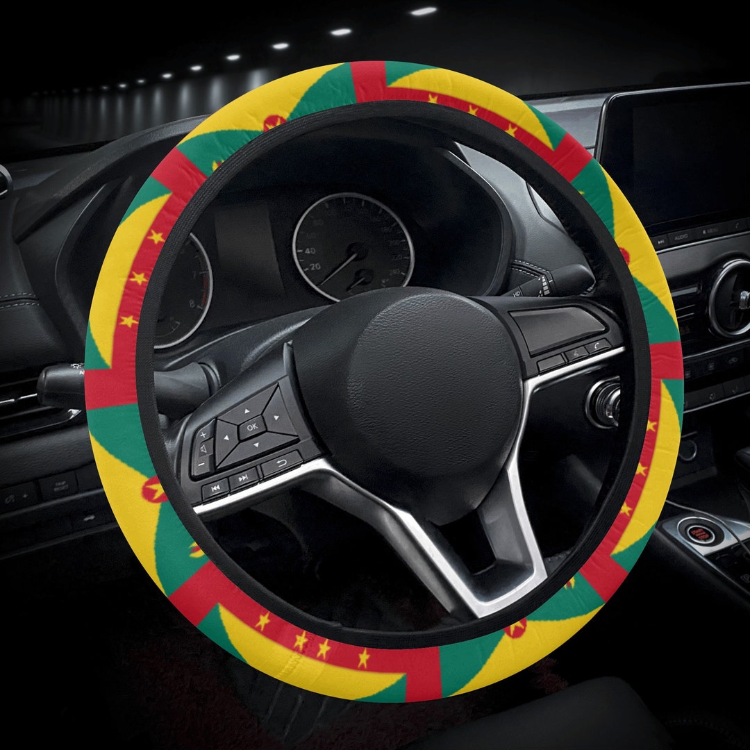 Grenada Flag Car Steering Wheel Covers Etsy UK
