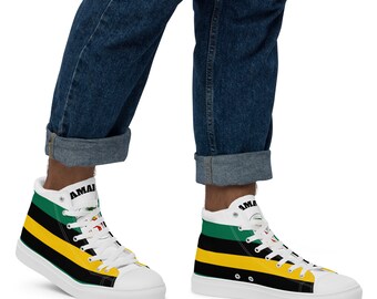 High-Top Leinenschuhe für Herren