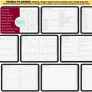 ADHD Digital Planner 2026, undated, lifetime: Custom Daily Habit & Stress for iPad Android GoodNotes