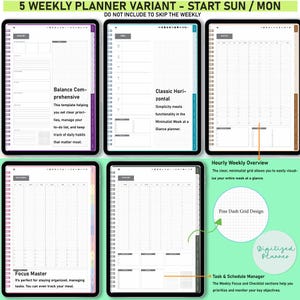 Hobonichi Digital Planner 2026 2027, Goodnotes Notability iPad Android ...