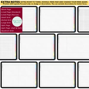 ADHD Digital Planner 2026, undated, lifetime: Custom Daily Habit & Stress for iPad Android GoodNotes