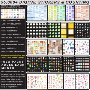 ADHD Digital Planner 2026, undated, lifetime: Custom Daily Habit & Stress for iPad Android GoodNotes