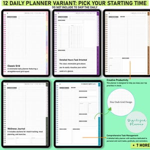 Hobonichi Digital Planner 2026 2027, Goodnotes Notability iPad Android ...