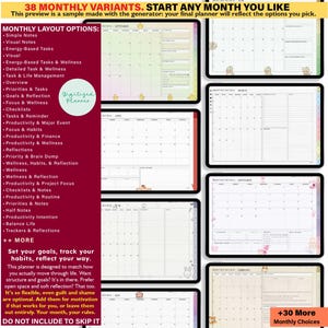 ADHD Digital Planner 2026, undated, lifetime: Custom Daily Habit & Stress for iPad Android GoodNotes Notability